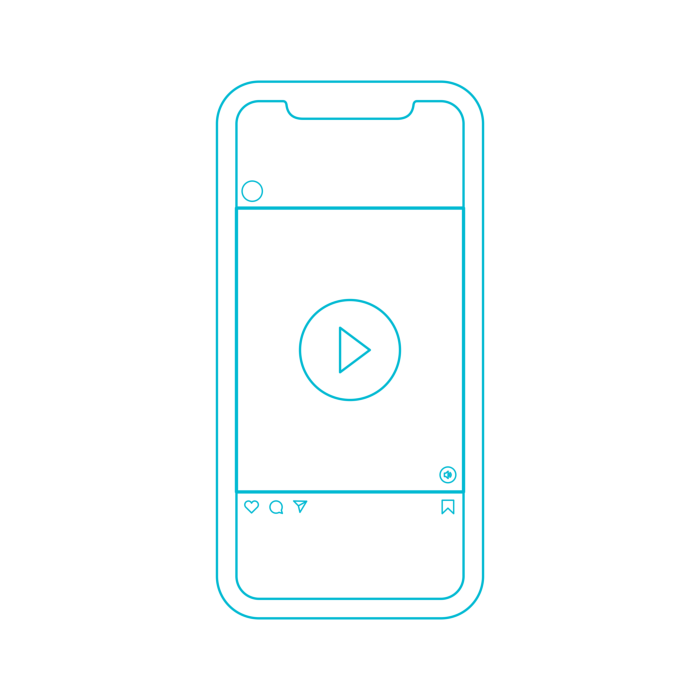 Free Download Vectors, Digital Instagram Feed Video Portrait Digital Sketch Svg Design