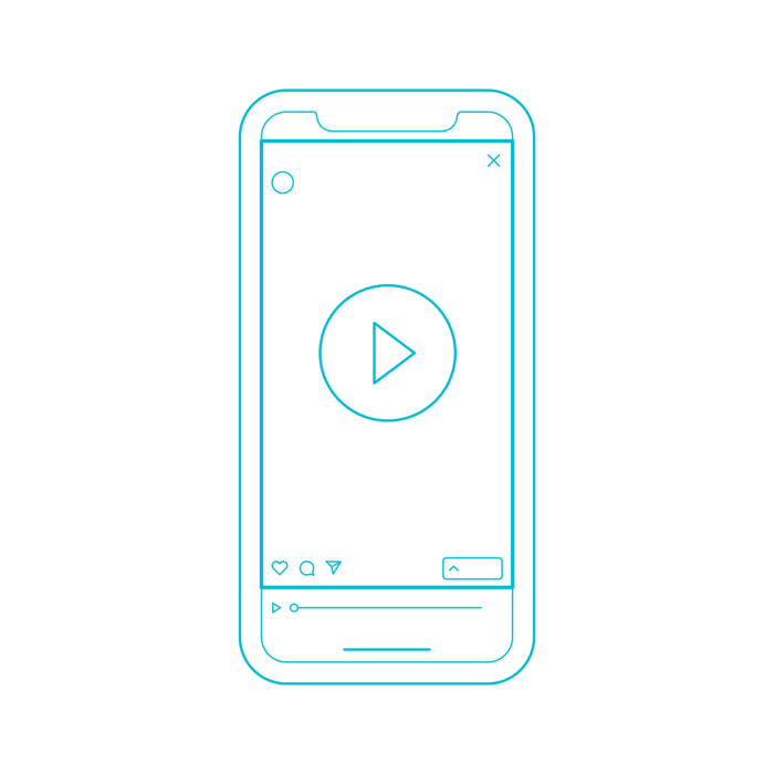 Free Download Vectors, Digital Instagram Igtv Contour Svg Vector