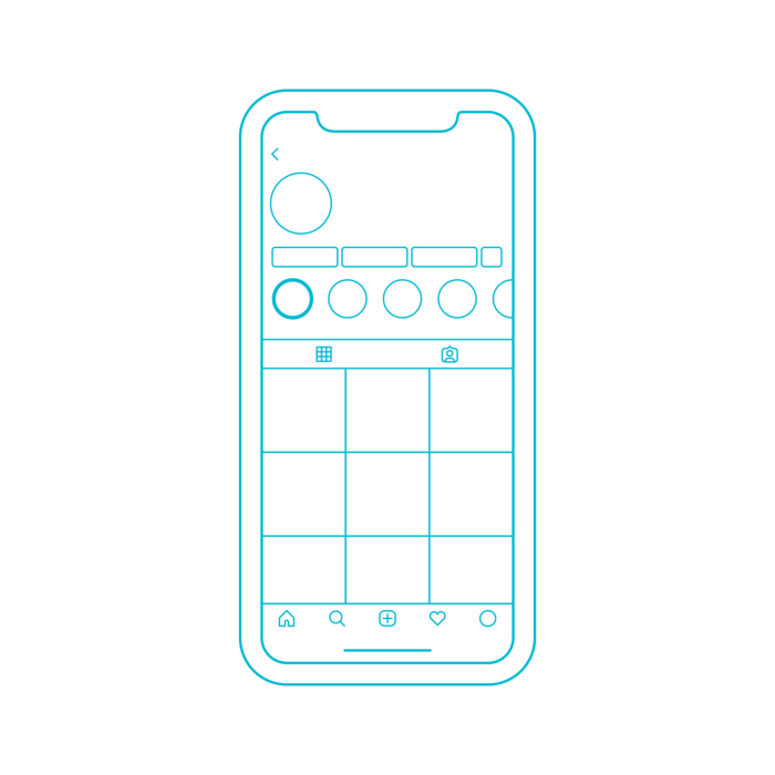 Free Download Vectors, Digital Instagram Stories Thumbnails Sticker Outline Svg File