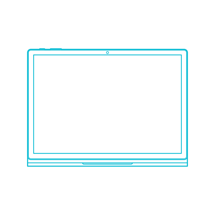 Free Download Vectors, Digital Microsoft Surface Computers Microsoft Surface Book 2 15 Inch Clean Outline Svg Vector