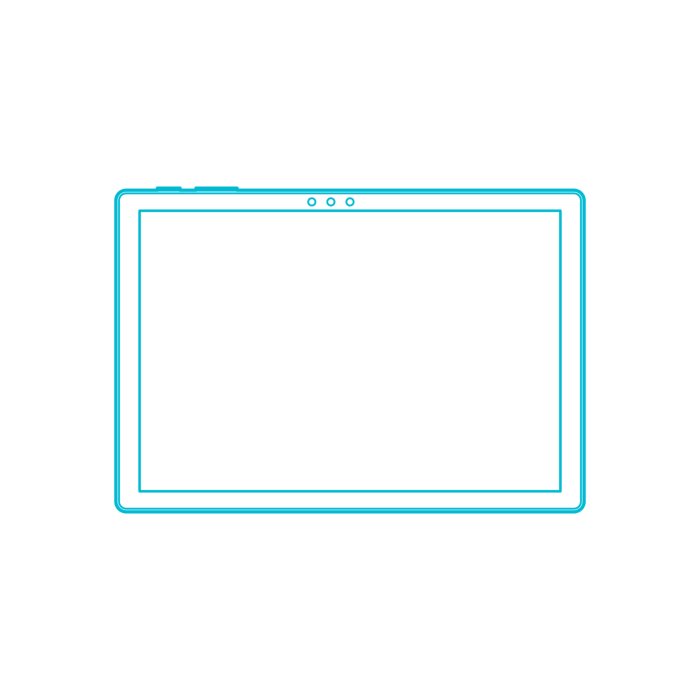 Free Download Vectors, Digital Microsoft Surface Computers Microsoft Surface Pro 5Th Gen Sticker Outline Svg File