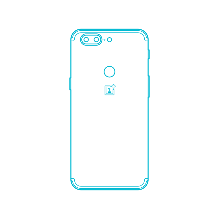 Free Download Vectors, Digital Oneplus Phones Oneplus 5T Printable Line Art Svg
