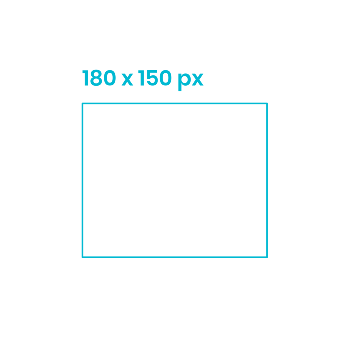 Free Download Vectors, Digital Online Advertising Small Rectangle Ad 180X150 Editable Svg Line Art
