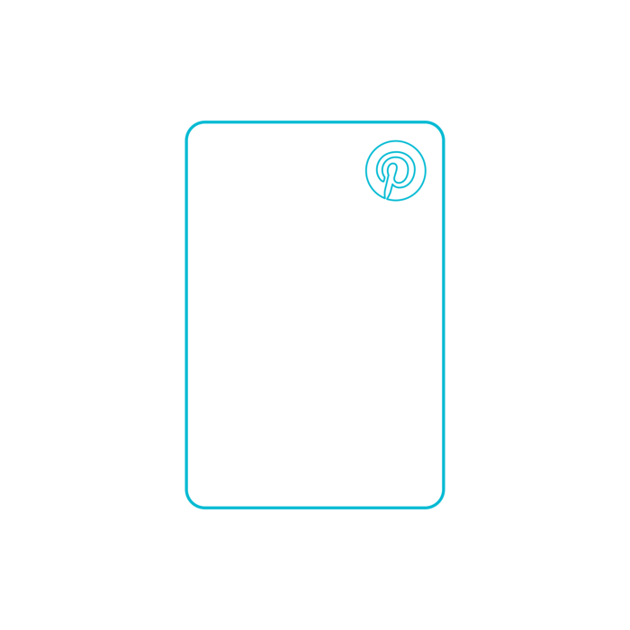 Free Download Vectors, Digital Pinterest Pin Standard Image Blueprint Style Svg Vector