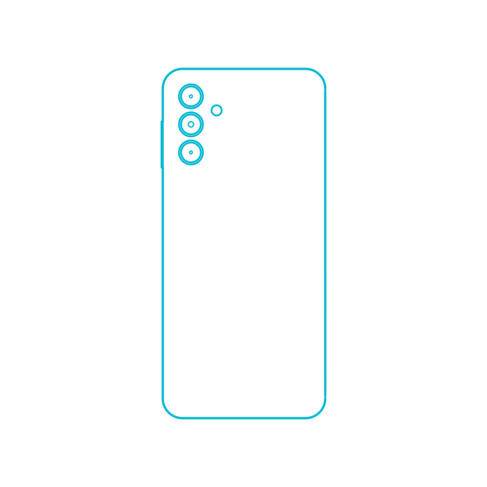 Free Download Vectors, Digital Samsung Galaxy A13 5G Printable Line Art Svg