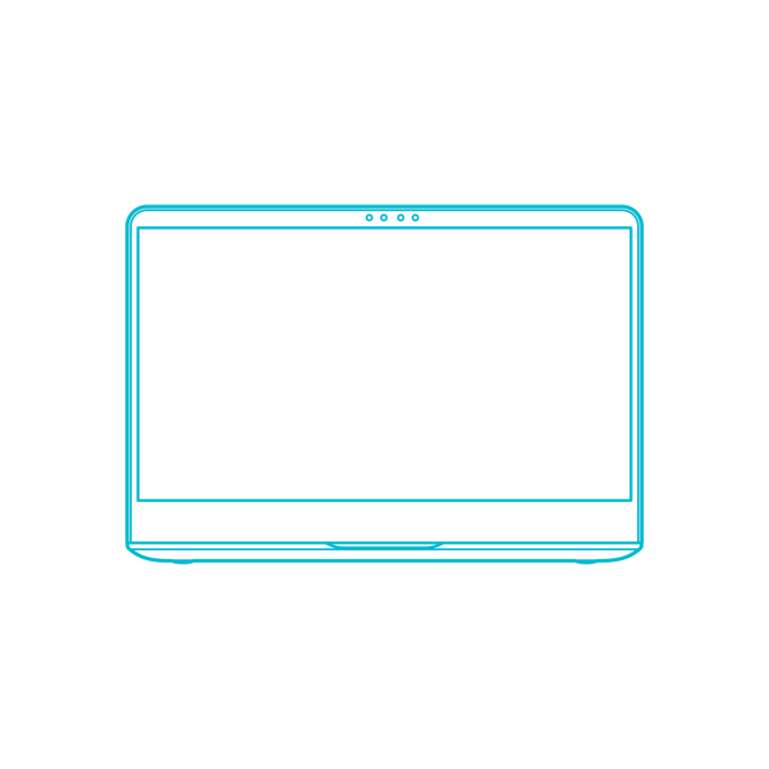 Free Download Vectors, Digital Samsung Laptops Samsung Notebook 9 Pro 15 Inch Clean Outline Svg Vector
