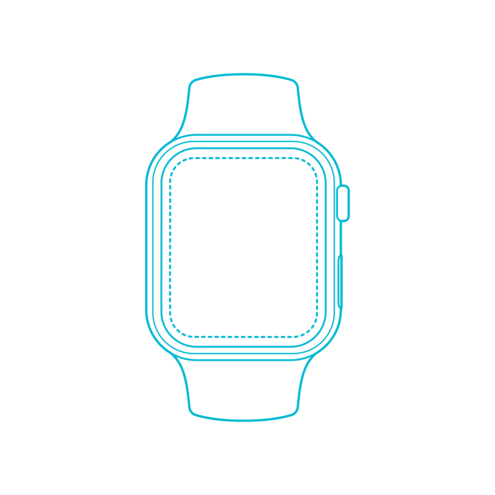 Free Download Vectors, Digital Smart Watches Apple Watch Se 2Nd Gen 44Mm Craft Design Svg File