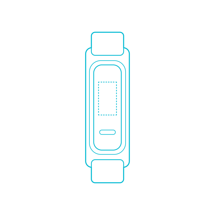 Free Download Vectors, Digital Smart Watches Huawei Band 4E Sketch Svg Vector