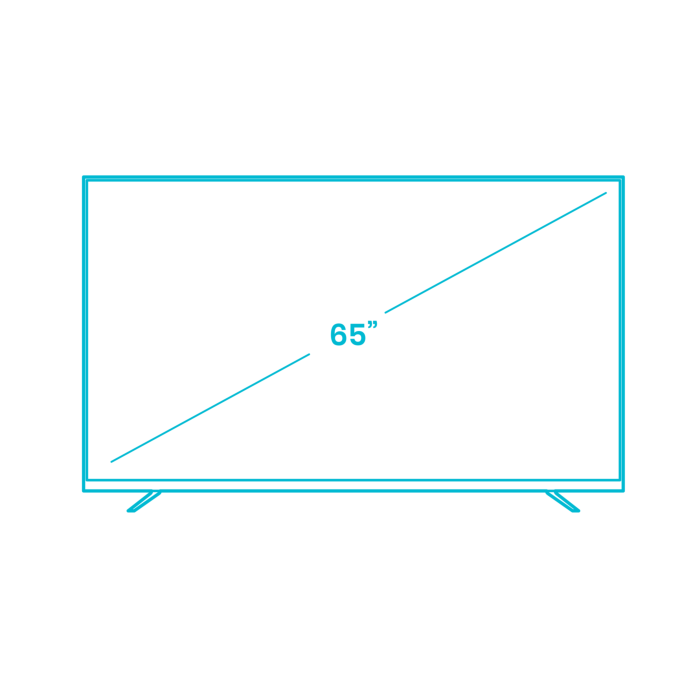 Free Download Vectors, Digital Televisions Tvs Tcl 5 Series Roku Smart Tv 65 Inch Ink Drawing Svg Vector