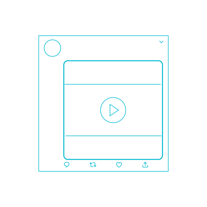 Free Download Vectors, Digital Twitter Tweet Video Engraving Svg Design