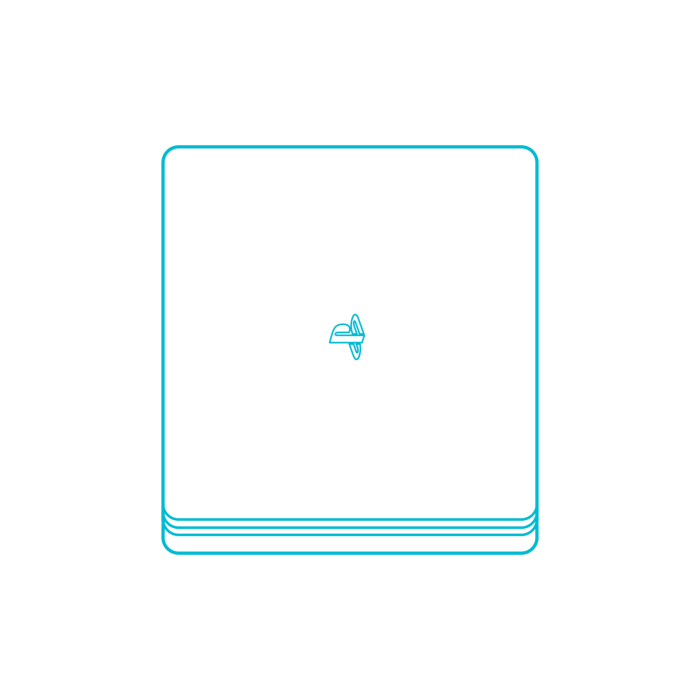 Free Download Vectors, Digital Video Game Consoles Ps4 Slim Realistic Outline Svg Vector