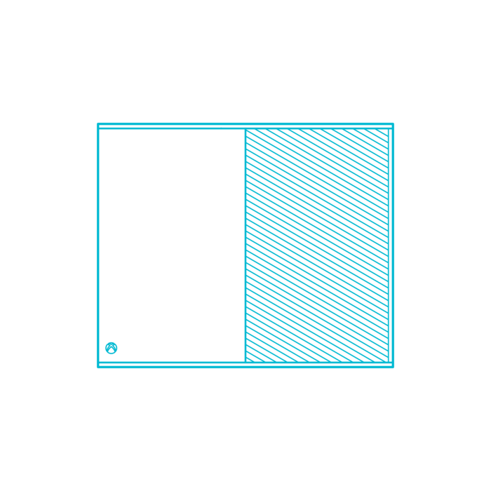 Free Download Vectors, Digital Video Game Consoles Xbox One Cad Style Svg Vector