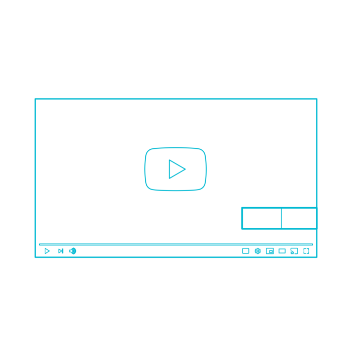 Free Download Vectors, Digital Youtube Ads Non Skippable Video Ads Engraving Svg Design