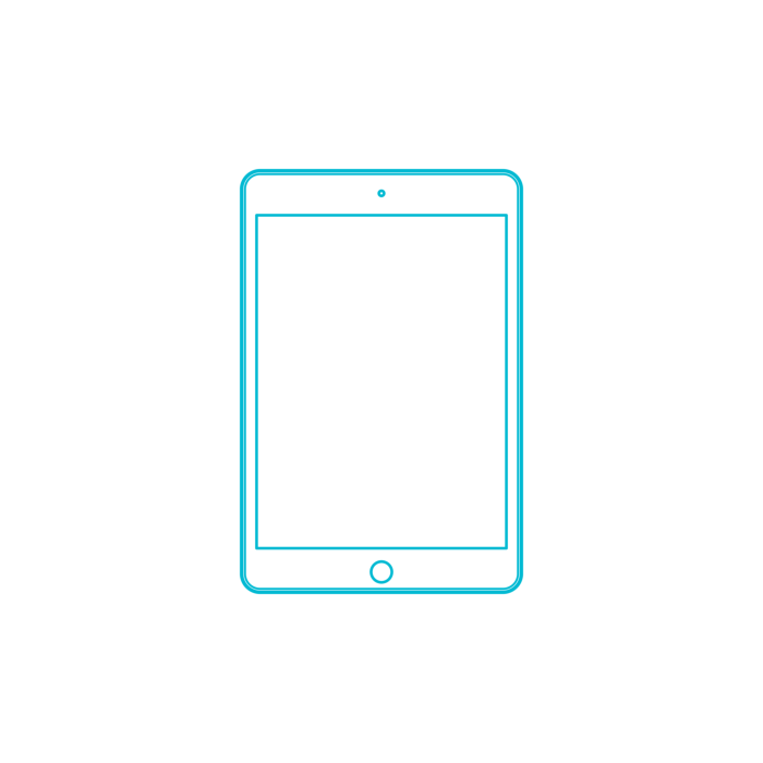 Free Download Vectors, Guide Digital Apple Ipad Mini 4 4Th Gen Sketch Svg Vector