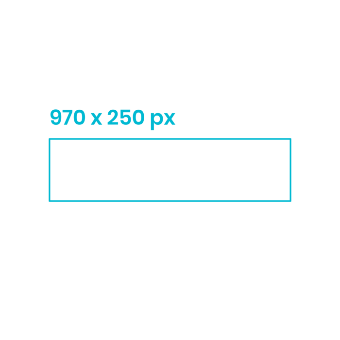 Free Download Vectors, Guide Digital Online Advertising Billboard Ad 970X250 Digital Sketch Svg Design