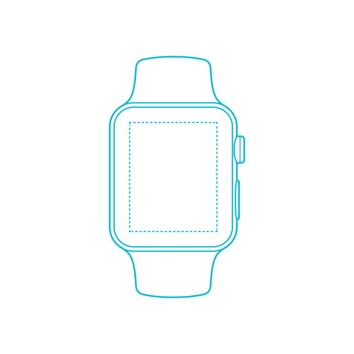 Free Download Vectors, Guide Digital Smart Watches Apple Watch Series 3 Sketch Svg Vector