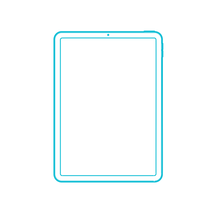 Free Download Vectors, Digital Apple Ipad Air 4Th Gen Svg Vector Tracing Design