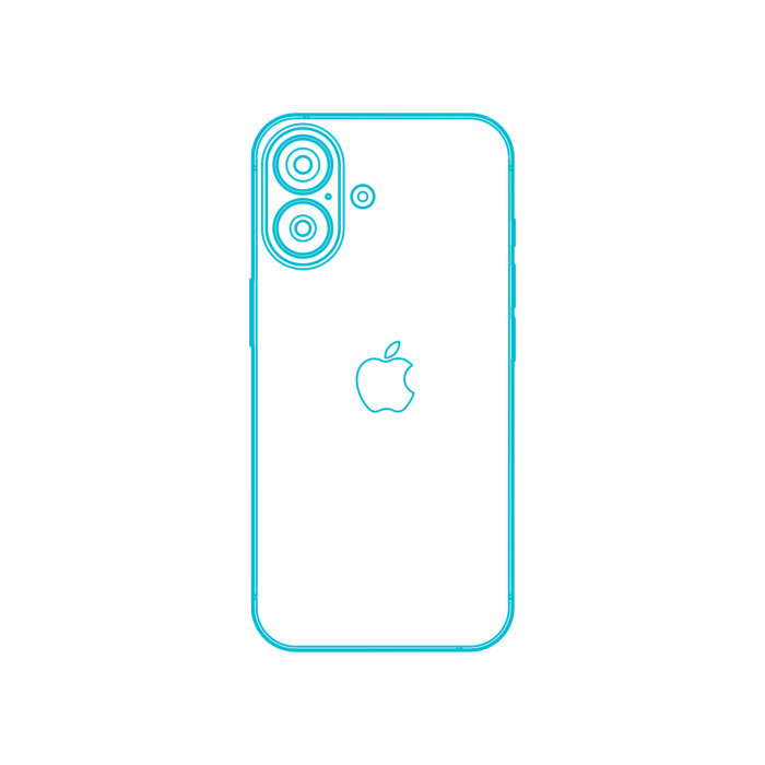 Free Download Vectors, Digital Apple Iphone 16 Engraving Svg Design