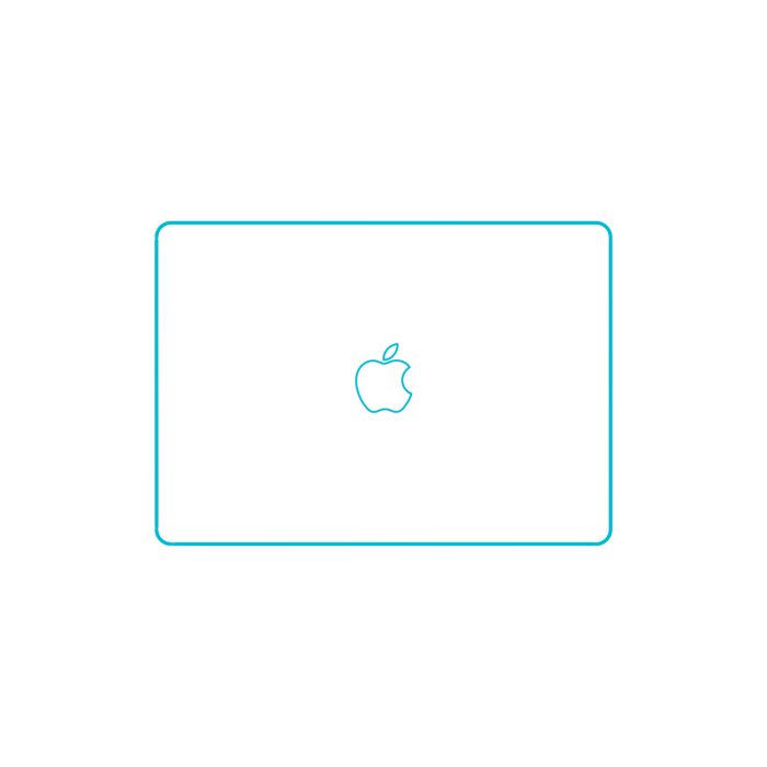 Free Vector Digital Apple Macbook Pro 14 Inch 5Th Gen Monoline Svg Vector
