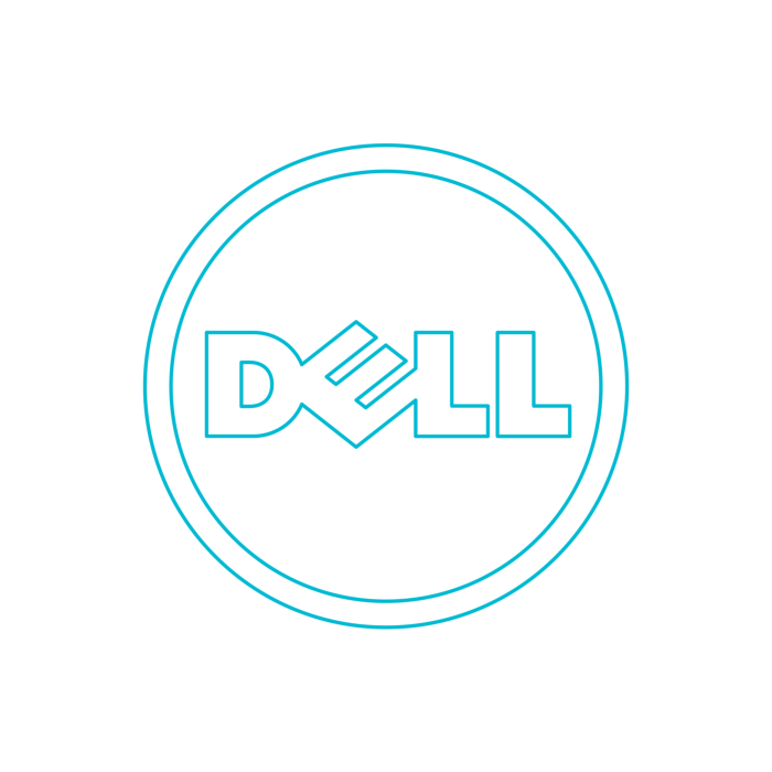 Free Vector Digital Brands Dell Flat Line Svg Vector