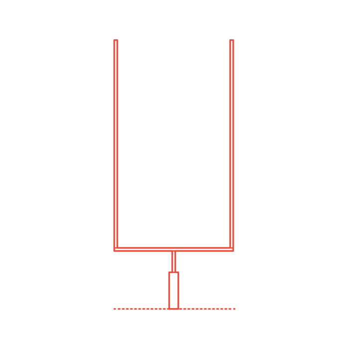 Free Download Vectors, Sports American Football Field Goal Post Professional Nfl Vinyl Cutting Svg File