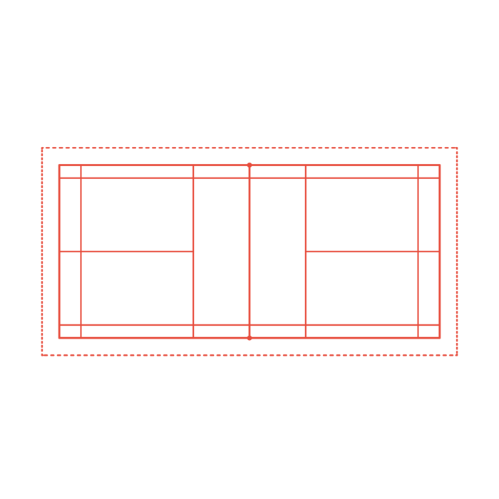 Free Download Vectors, Sports Badminton Court Technical Drawing Svg Vector