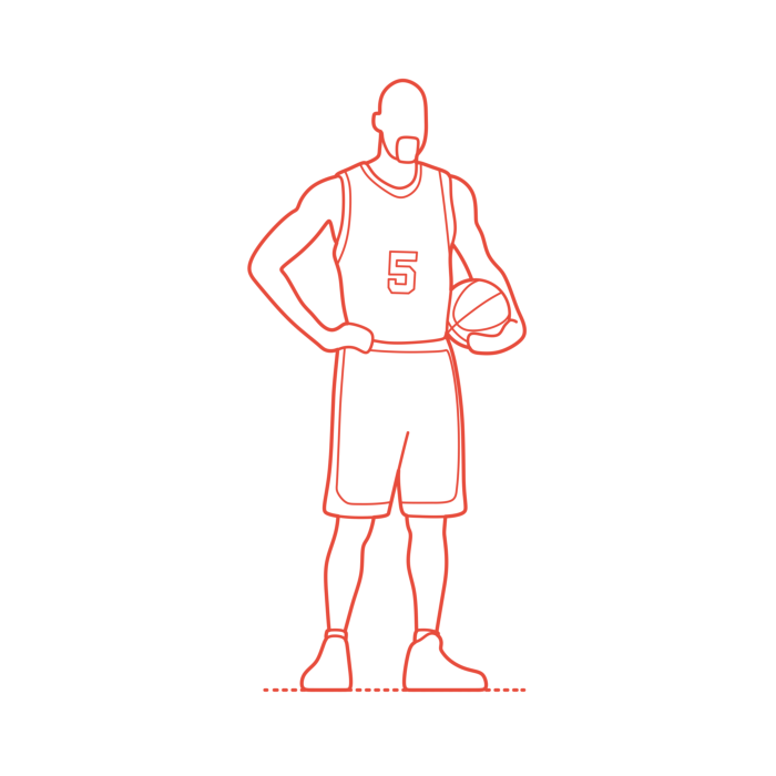 Free Download Vectors, Sports Basketball Kevin Garnett Printable Line Art Svg