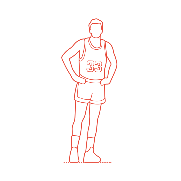Free Download Vectors, Sports Basketball Larry Bird Ink Drawing Svg Vector