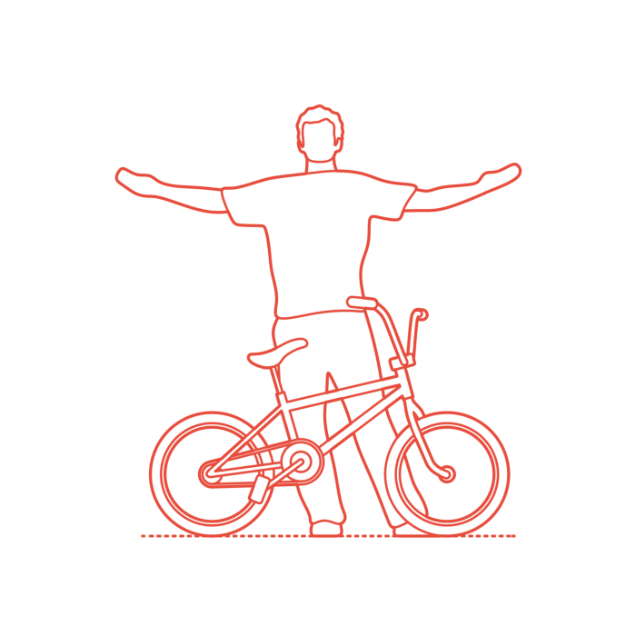 Free Download Vectors, Sports Bmx Mat Hoffman Printable Line Art Svg