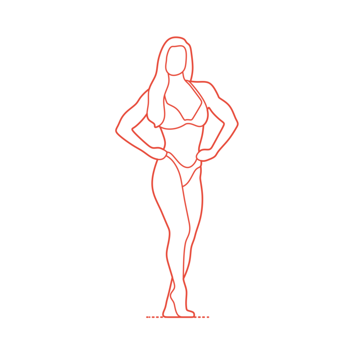 Free Download Vectors, Sports Bodybuilding Lisa Marie Varon Victoria Vinyl Cutting Svg File