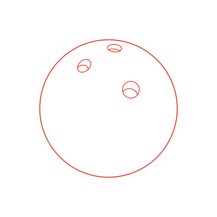 Free Download Vectors, Sports Bowling Ball Ten Pin Digital Sketch Svg Design