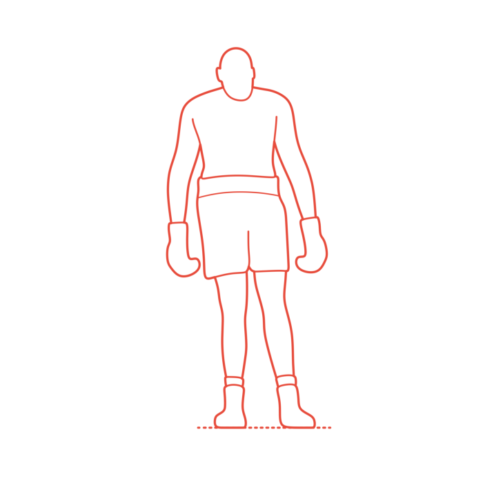 Free Download Vectors, Sports Boxing Tyson Fury Silhouette Svg Vector
