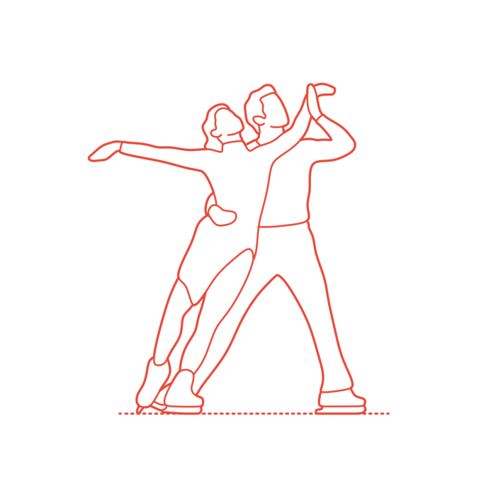 Free Download Vectors, Sports Figure Skating Tessa Virtue Scott Moir Vinyl Cutting Svg File