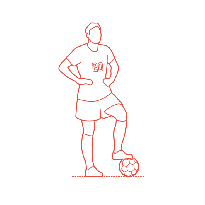 Free Download Vectors, Sports Football Soccer Abby Wambach Ink Drawing Svg Vector