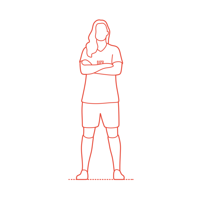Free Download Vectors, Sports Football Soccer Carli Lloyd Blueprint Style Svg Vector