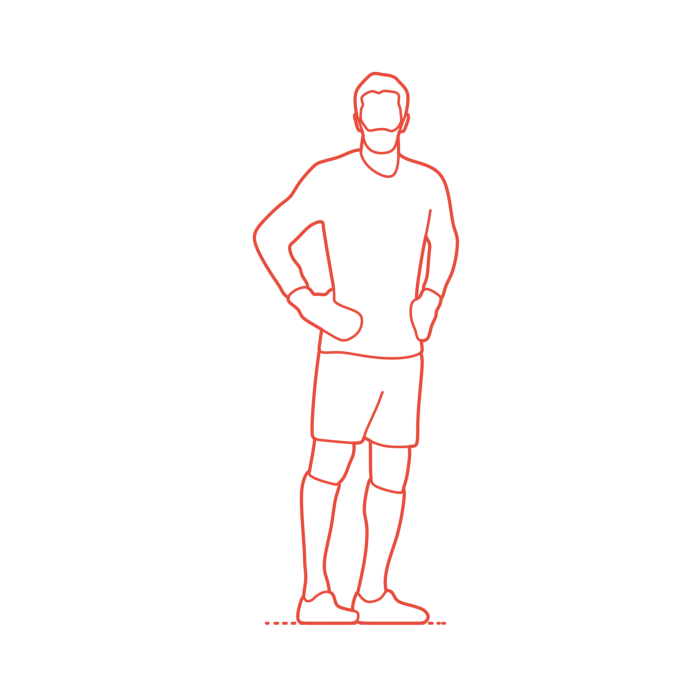 Free Download Vectors, Sports Football Soccer Gianluigi Buffon Flat Line Svg Vector