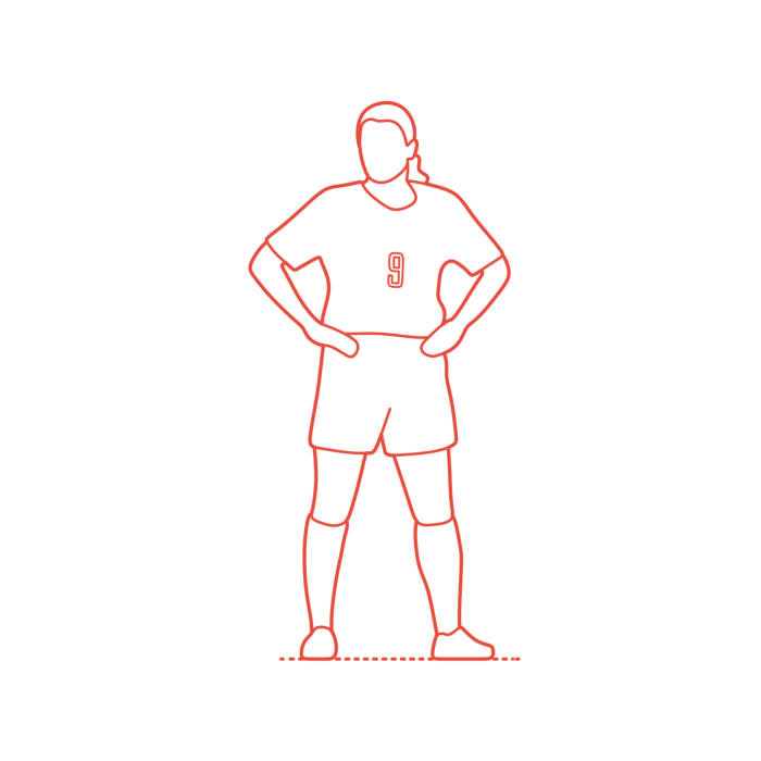 Free Download Vectors, Sports Football Soccer Mia Hamm Craft Design Svg File