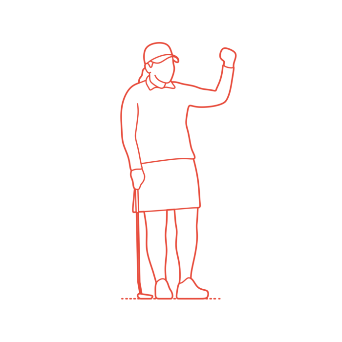 Free Download Vectors, Sports Golf Inbee Park Vinyl Cutting Svg File