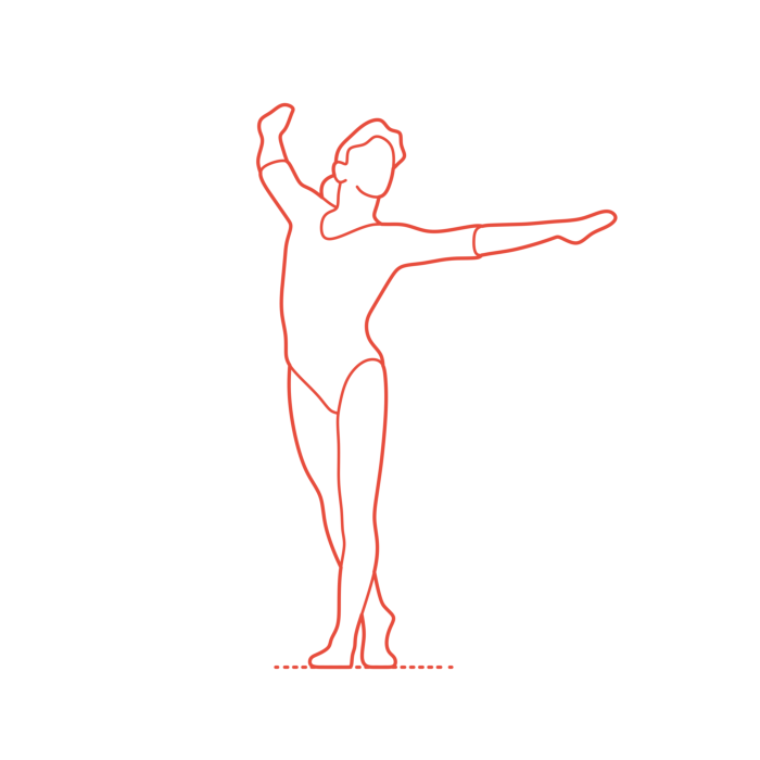 Free Download Vectors, Sports Gymnastics Gina Gogean Silhouette Svg Vector
