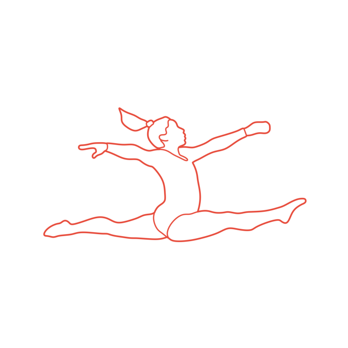 Free Download Vectors, Sports Gymnastics Vinyl Cutting Svg File