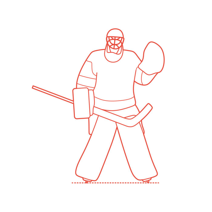 Free Download Vectors, Sports Ice Hockey Marc Andre Fleury Engraving Svg Design