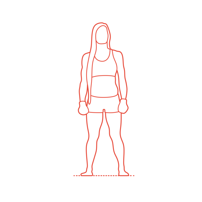 Free Download Vectors, Sports Mixed Martial Arts Mma Holly Holm Realistic Outline Svg Vector