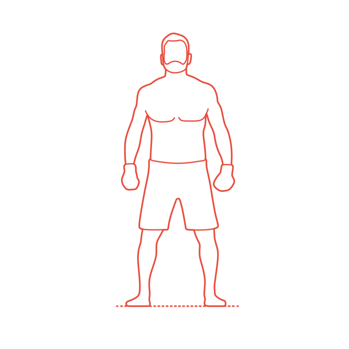 Free Download Vectors, Sports Mixed Martial Arts Mma Stipe Miocic Flat Line Svg Vector