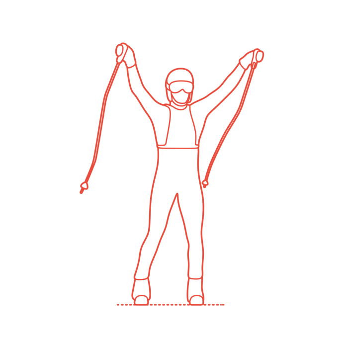 Free Download Vectors, Sports Skiing Franz Klammer Vinyl Cutting Svg File