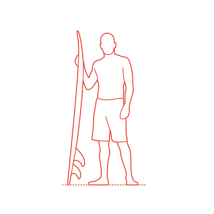 Free Download Vectors, Sports Surfing Kelly Slater Svg Vector Tracing Design