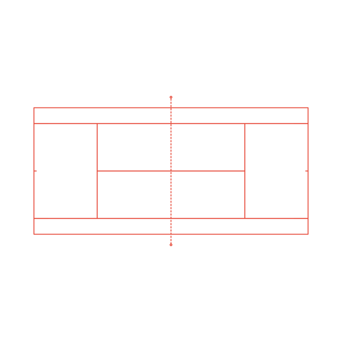 Free Download Vectors, Sports Tennis Court Ink Drawing Svg Vector