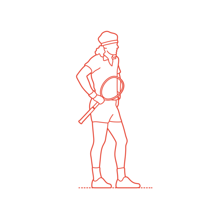 Free Download Vectors, Sports Tennis Players Bjorn Borg Blueprint Style Svg Vector