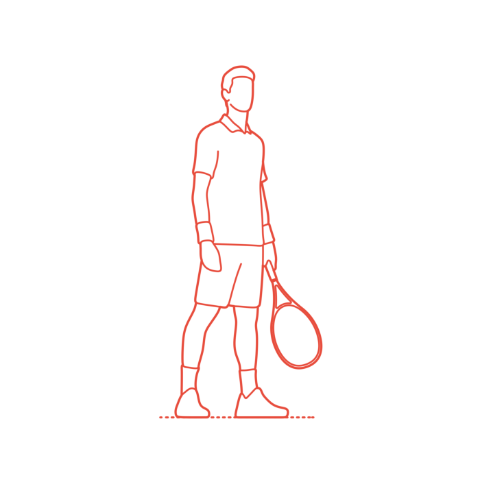 Free Download Vectors, Sports Tennis Players Novak Djokovic Craft Design Svg File