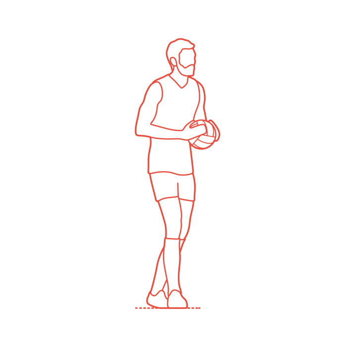 Free Download Vectors, Sports Volleyball Facundo Conte Silhouette Svg Vector
