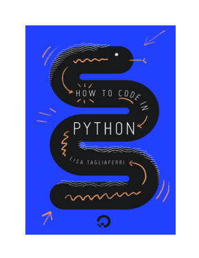 How To Code in Python 3 Book